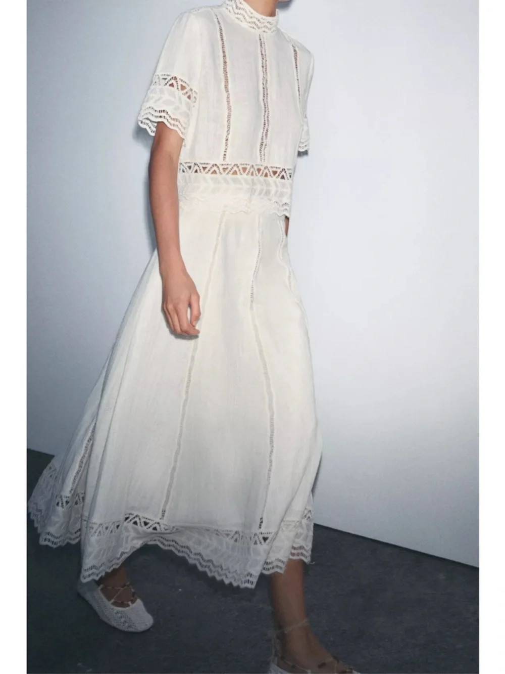 New ZARA Crochet Skirt